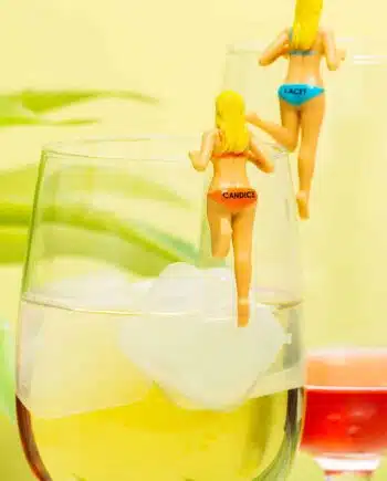 Drinking Buddies glasmarkeerders (set van 6) - Vrouwen