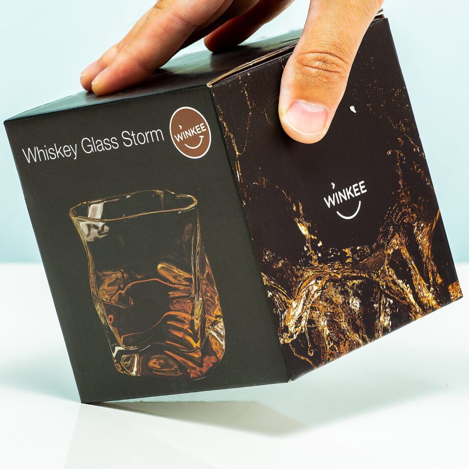 Whiskey glas storm