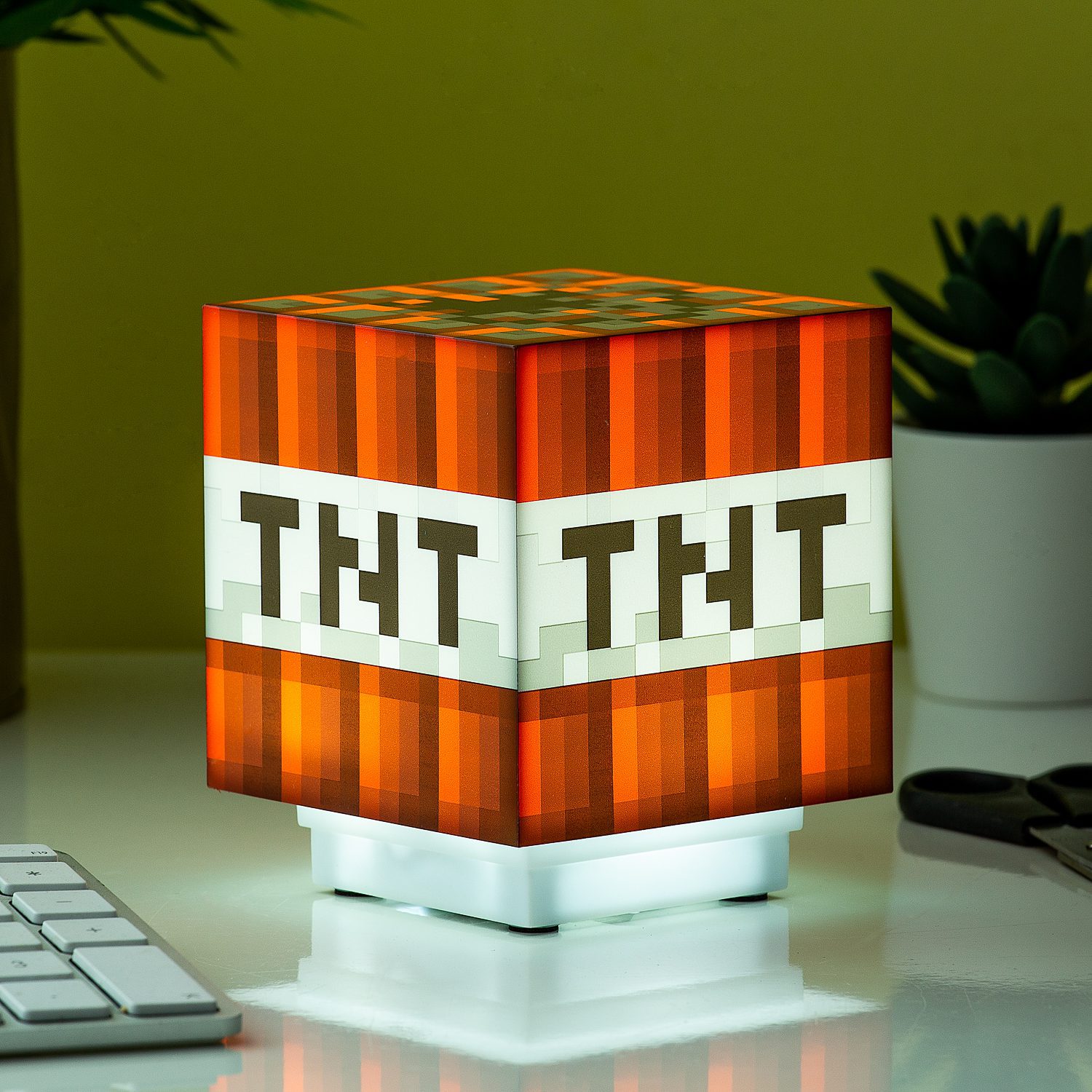 Minecraft TNT Lamp