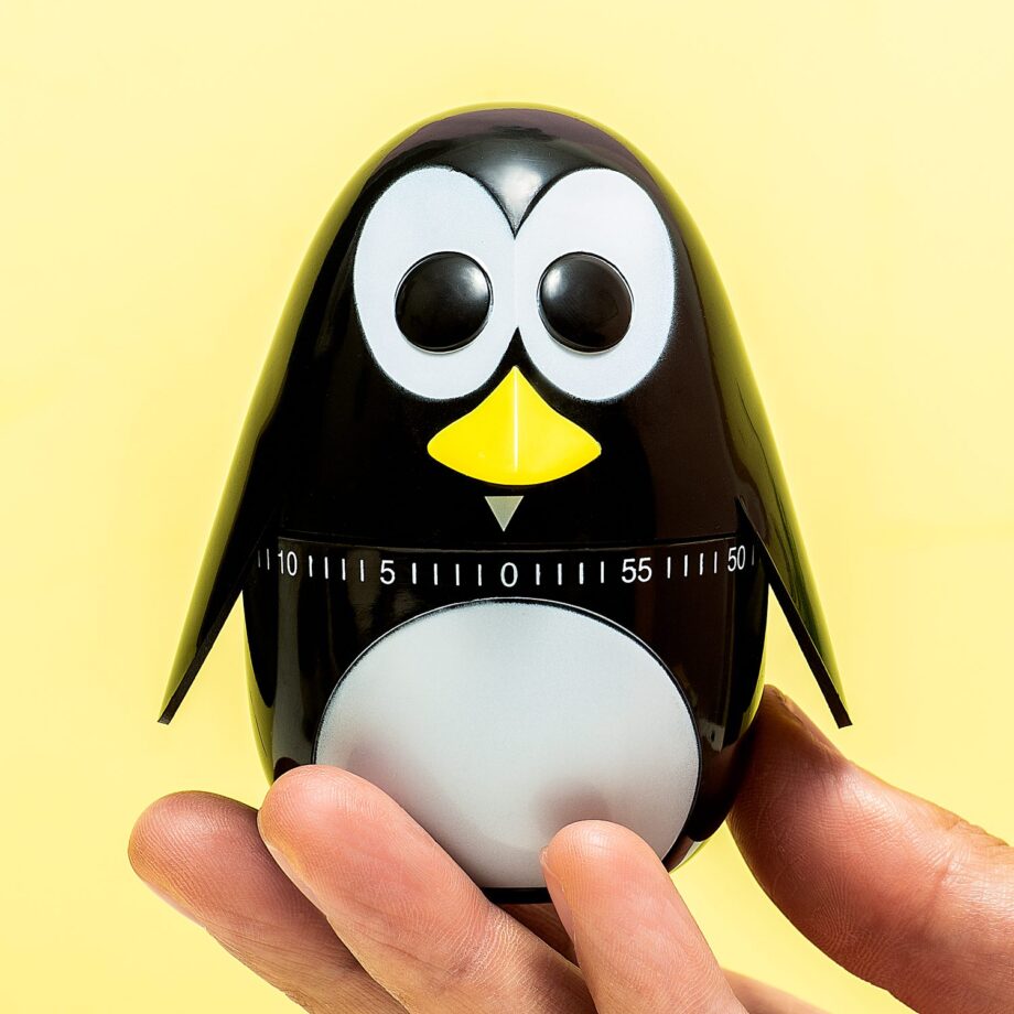 Pinguïn kookwekker