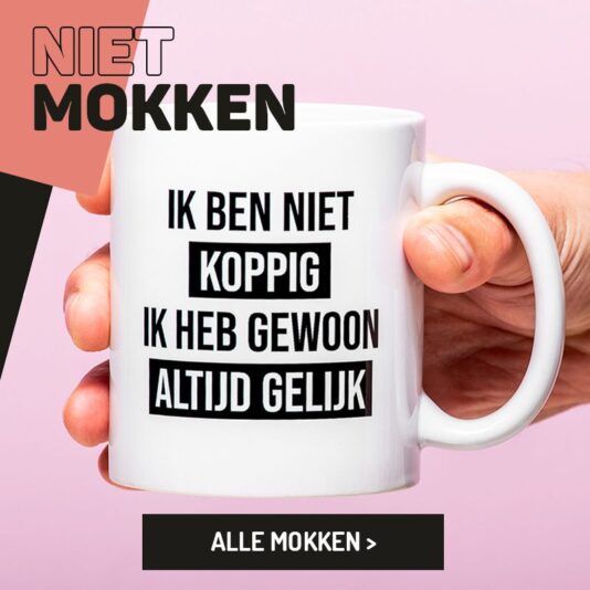 krullen Correlaat Prooi Cadeau nodig? Scoor het online bij Ditverzinjeniet