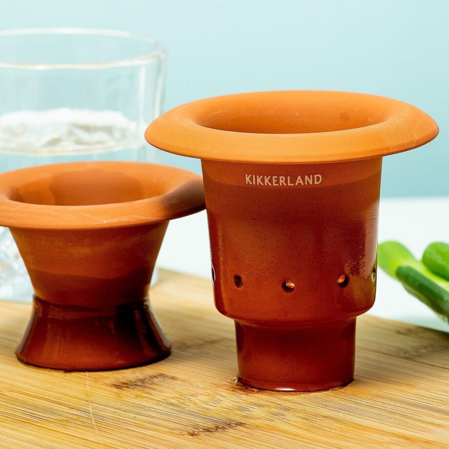 Terracotta regrower voor groenten (set van 2)