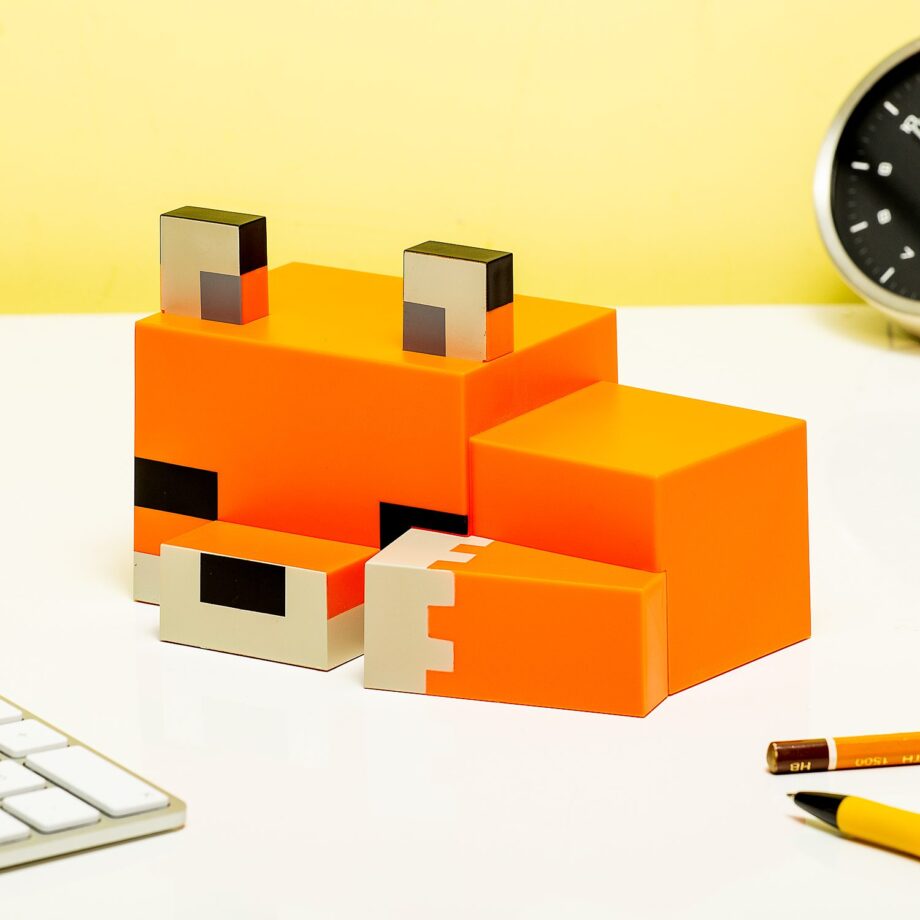 Minecraft Fox lamp