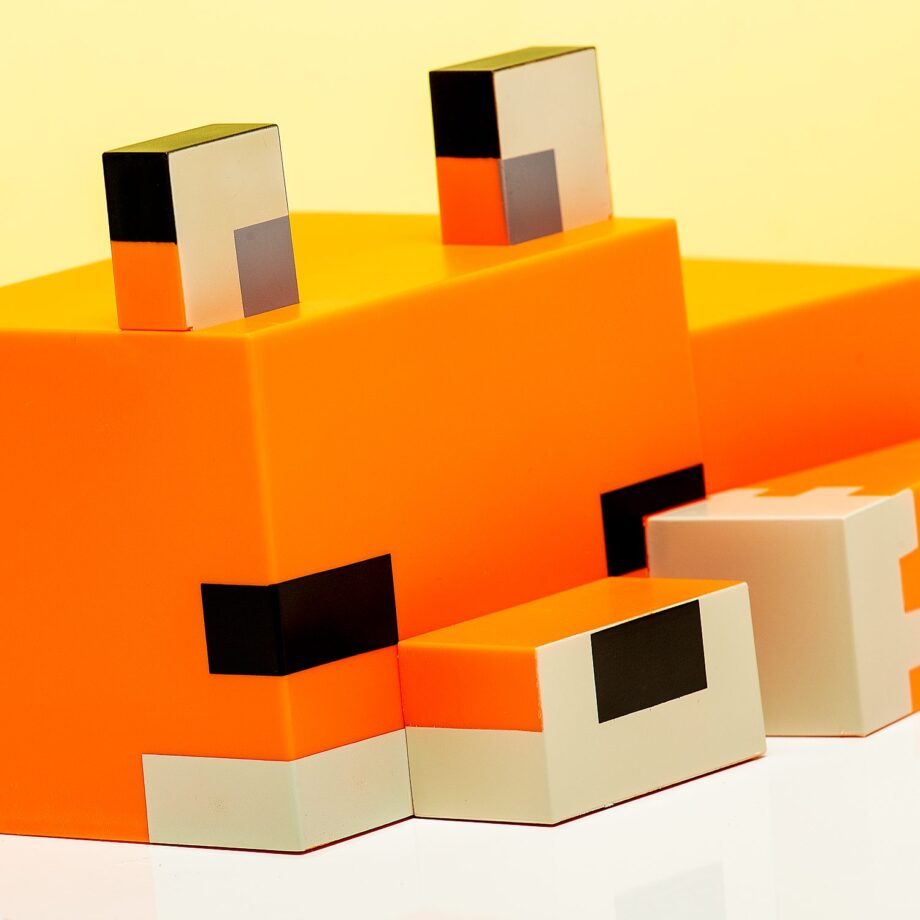 Minecraft Fox lamp