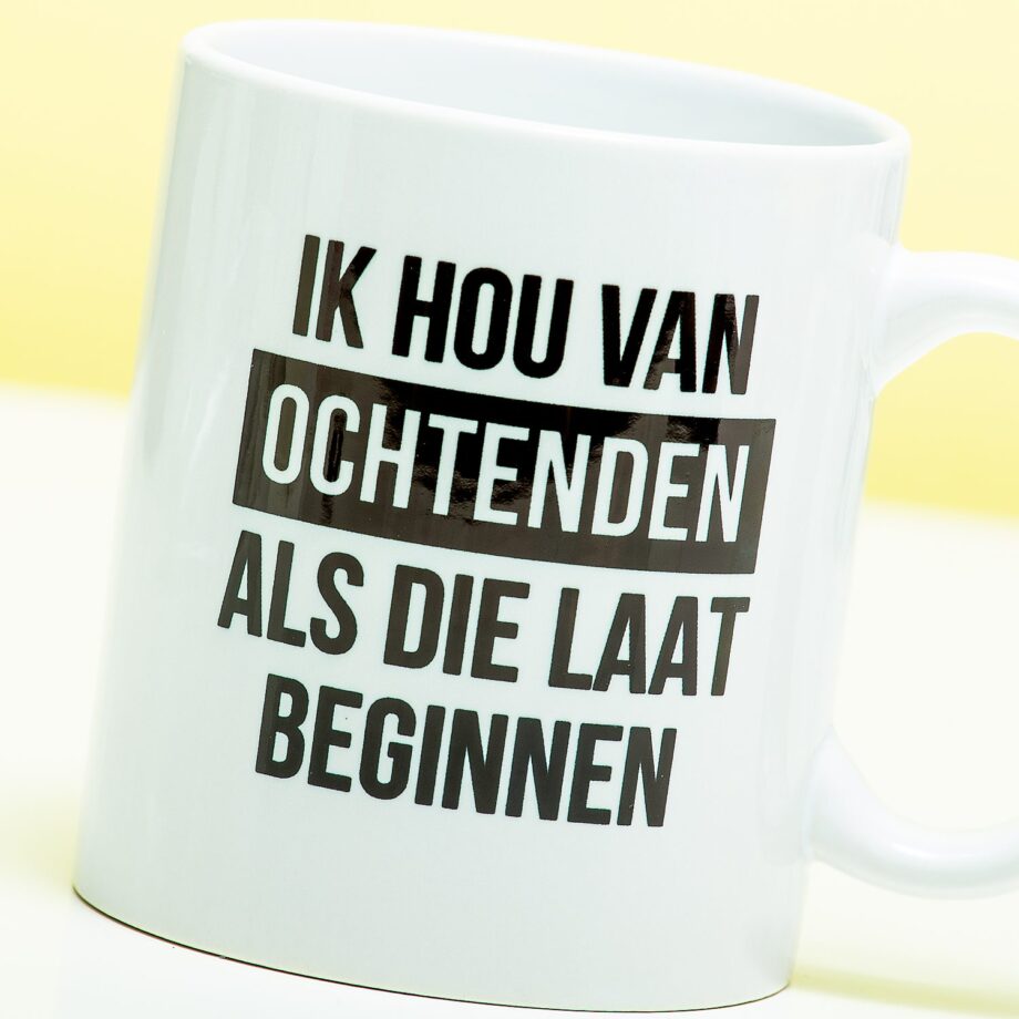 Mok Ik hou van ochtenden als die laat beginnen