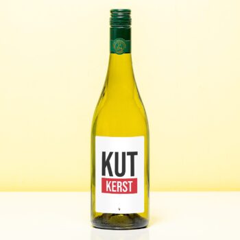 Wijnfles Kut kerst - Wit (Sauvignon Blanc)
