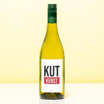 Wijnfles Kut kerst - Wit (Sauvignon Blanc)