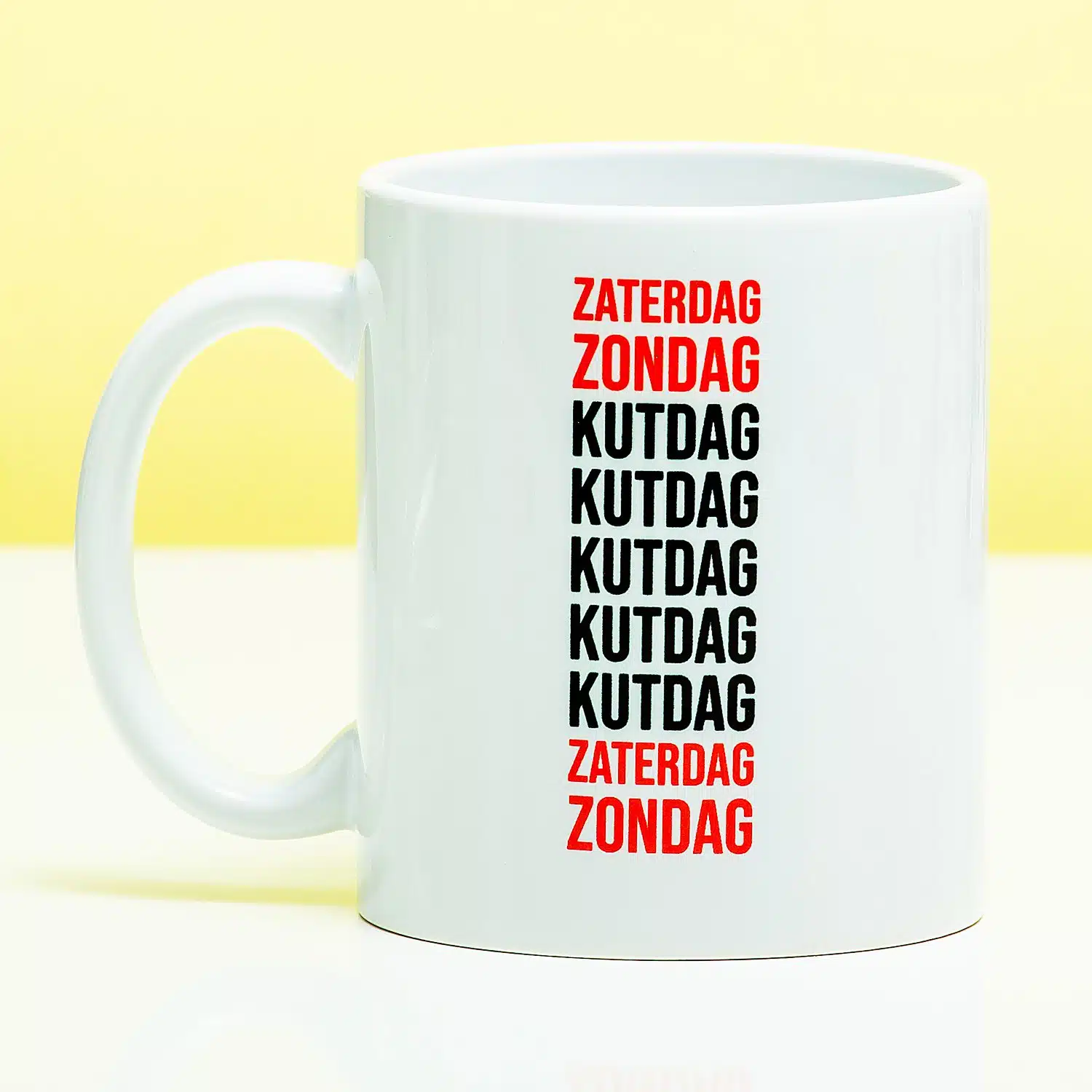 Mok Zaterdag, zondag, kutdag