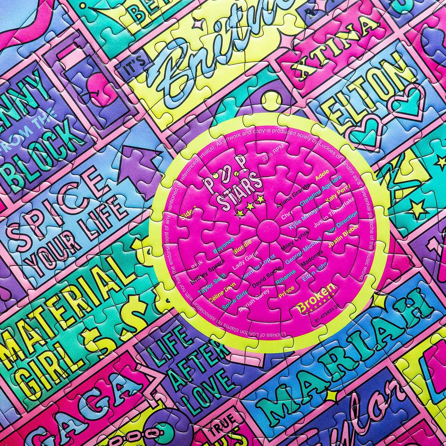 Broken Records puzzel (200 stukjes)