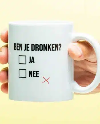 Mok Ben je dronken