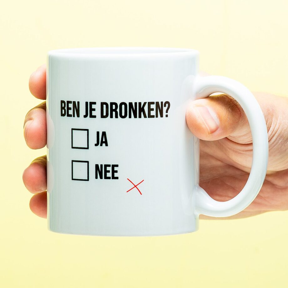 Mok Ben je dronken