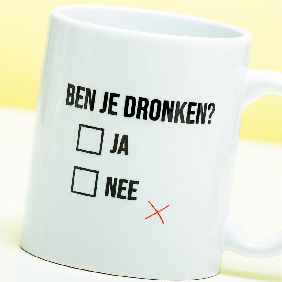 Mok Ben je dronken