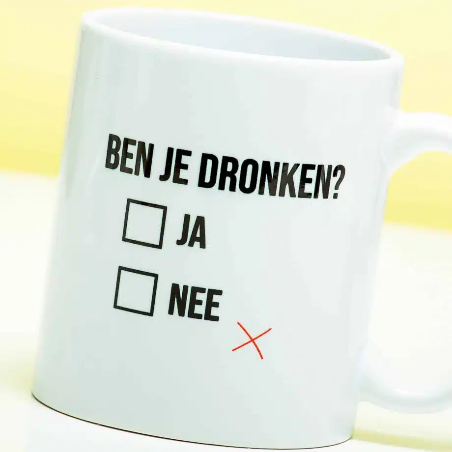 Mok Ben je dronken