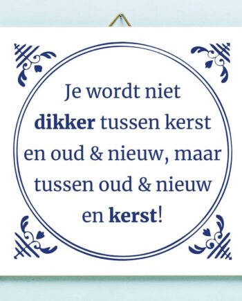 Tegeltje Kerstkilo's