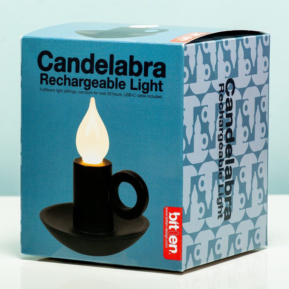 Oplaadbaar kandelaar lampje