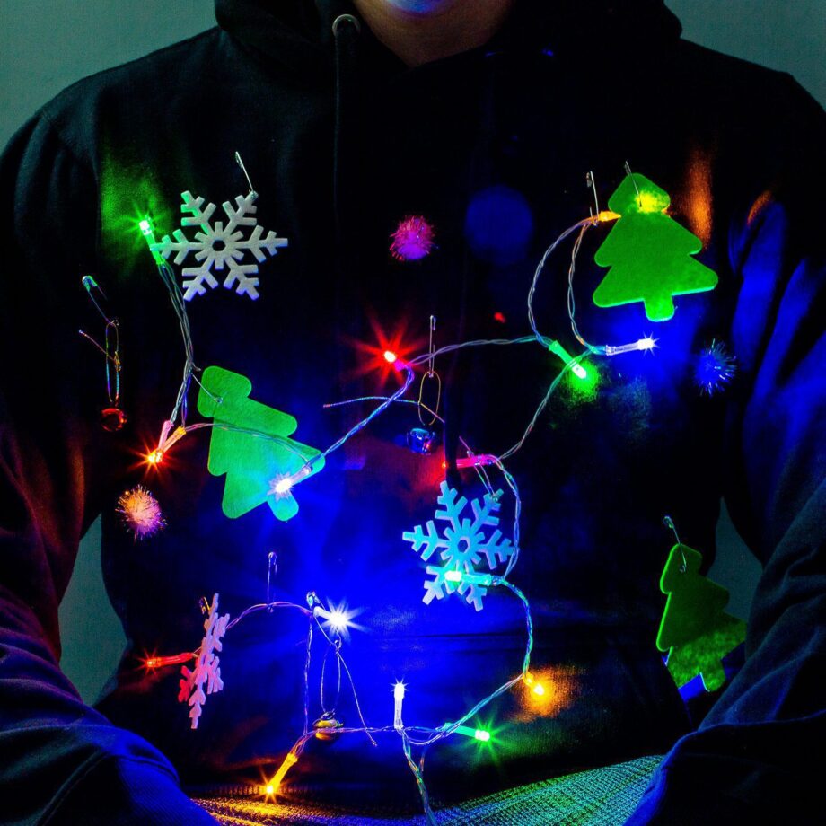 DIY Ugly Christmas sweater set
