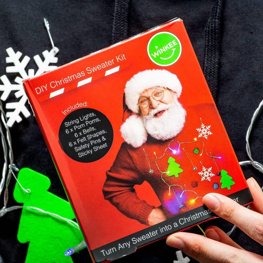 DIY Ugly Christmas sweater set