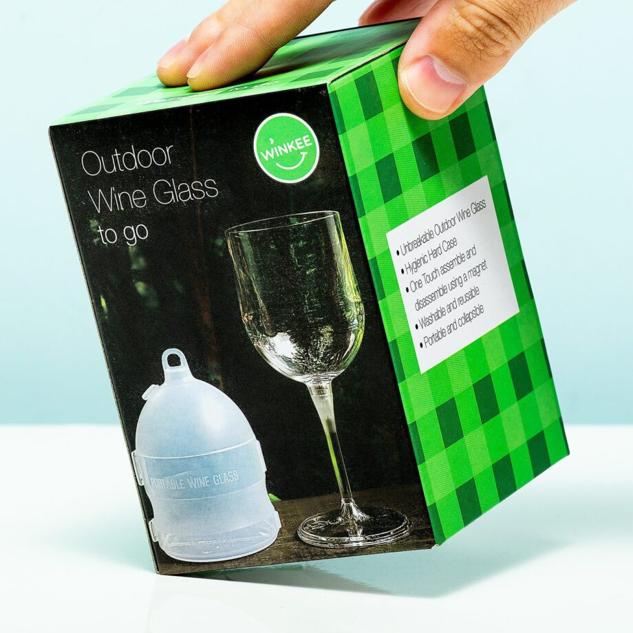 Outdoor wijnglas