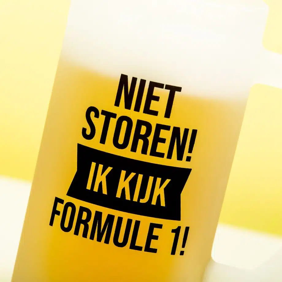 Bierpul Niet storen Formule 1