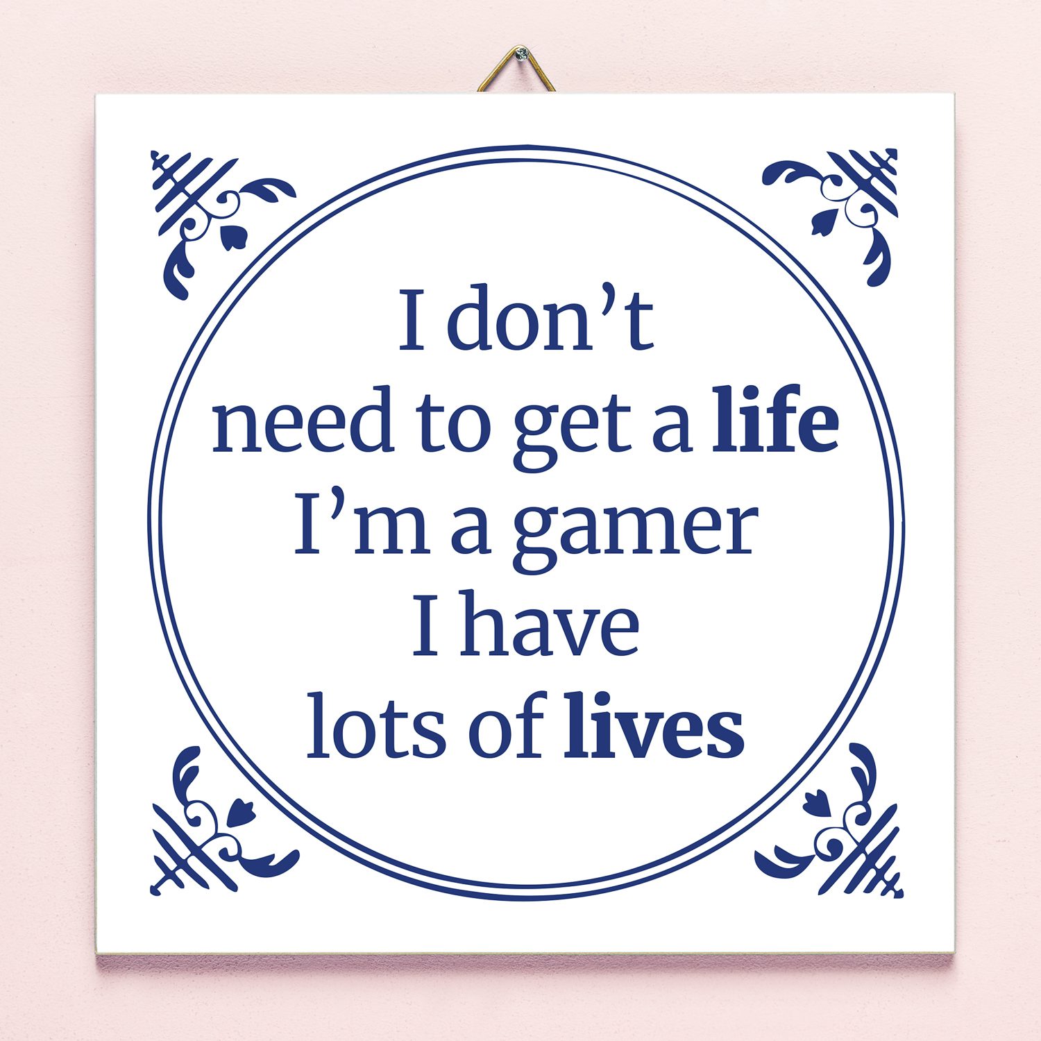 Tegeltje I'm A Gamer