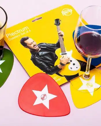 Plectrum onderzetters (set van 4)