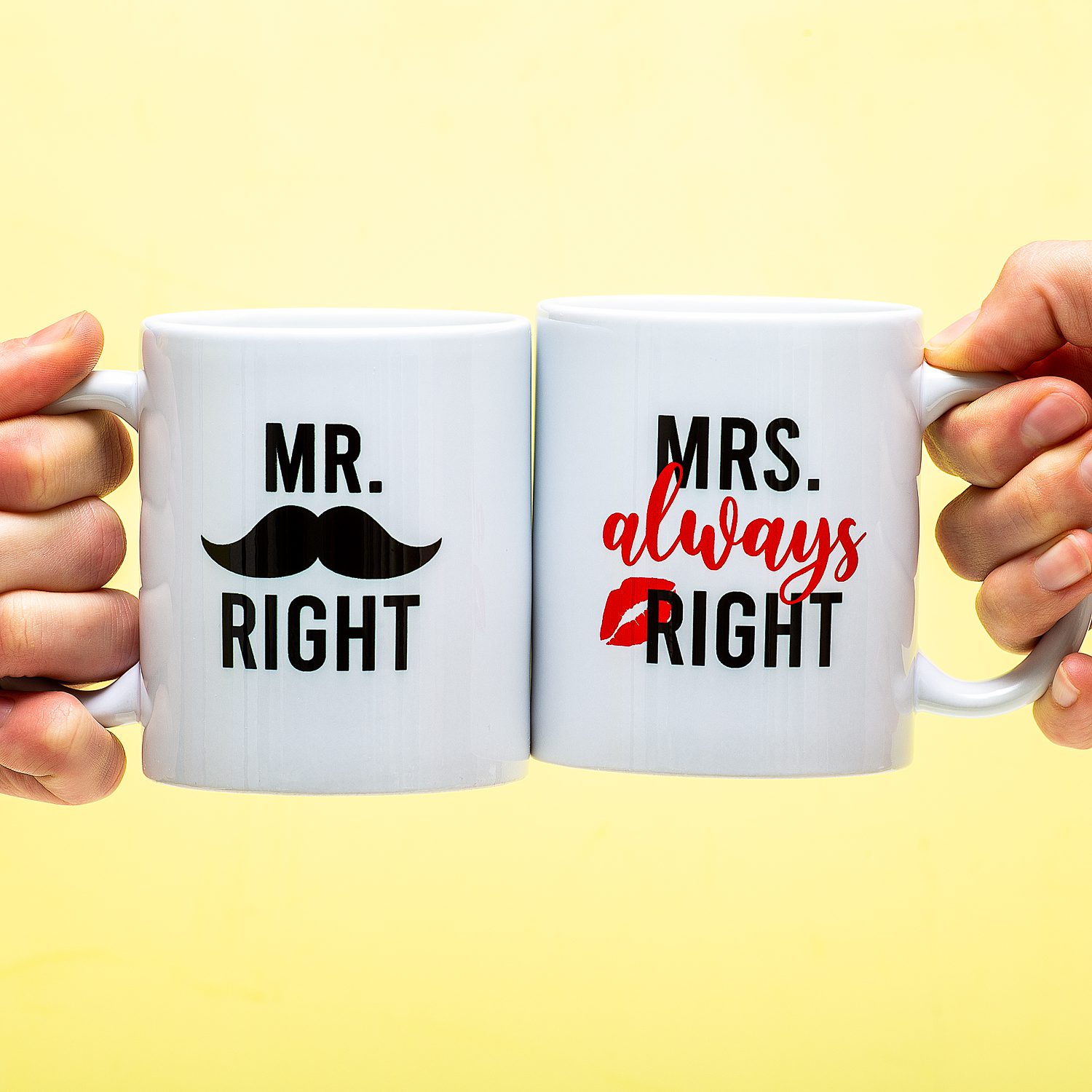 Mok Mr Right Mrs Always Right (set Van 2)