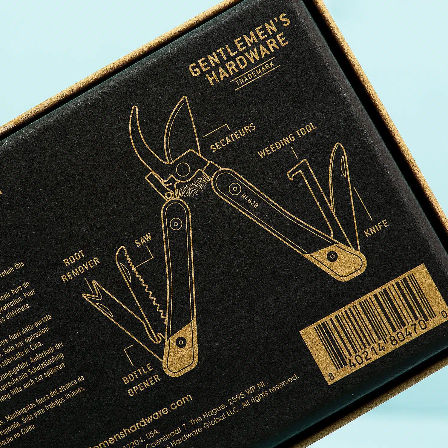 6-in-1 tuin multitool