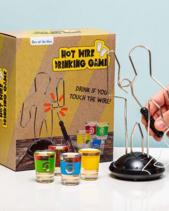 Spiraal drankspel met shotglaasjes