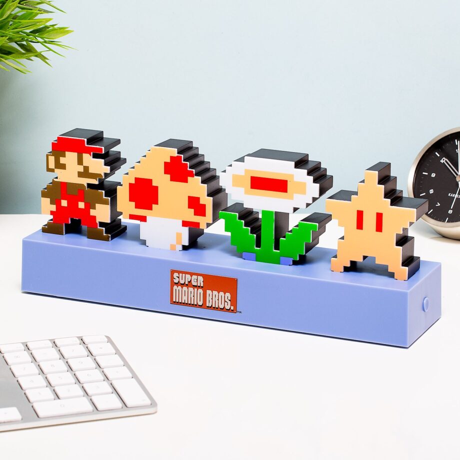Nintendo Super Mario Bros Icons lamp