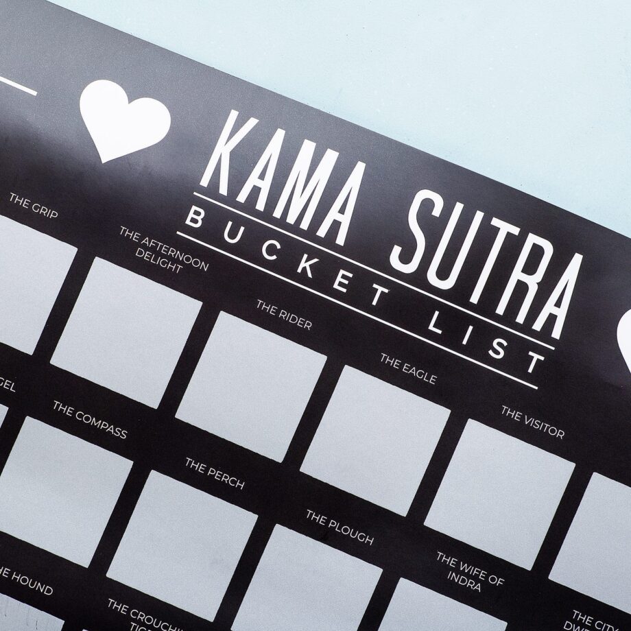 Kamasutra bucketlist poster