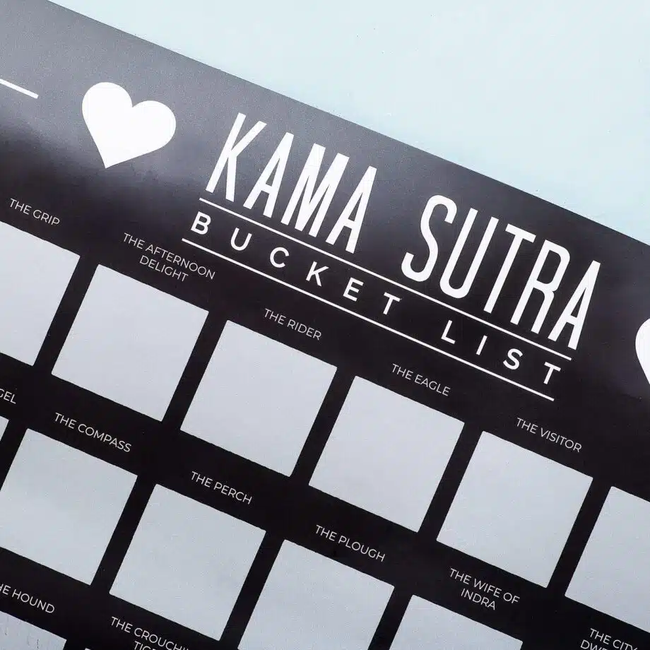 Kamasutra bucketlist poster