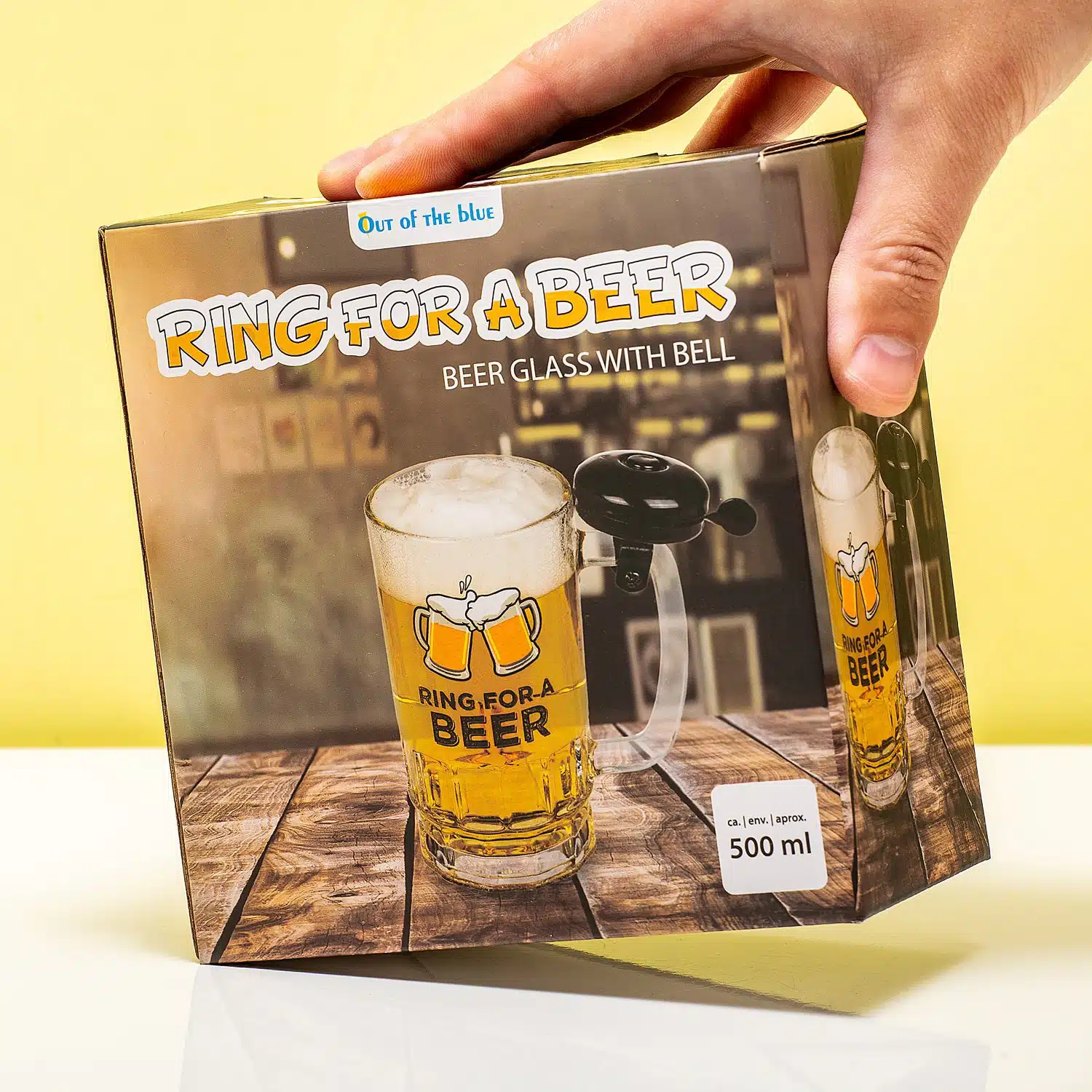 Bierpul met fietsbel