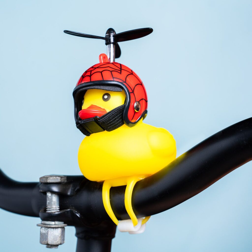 Fiets badeend van bestel je online bij ditverzinjeniet