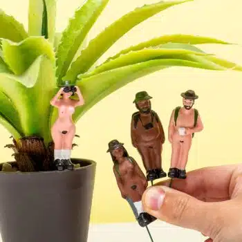 Bloempot naturisten (set van 4)