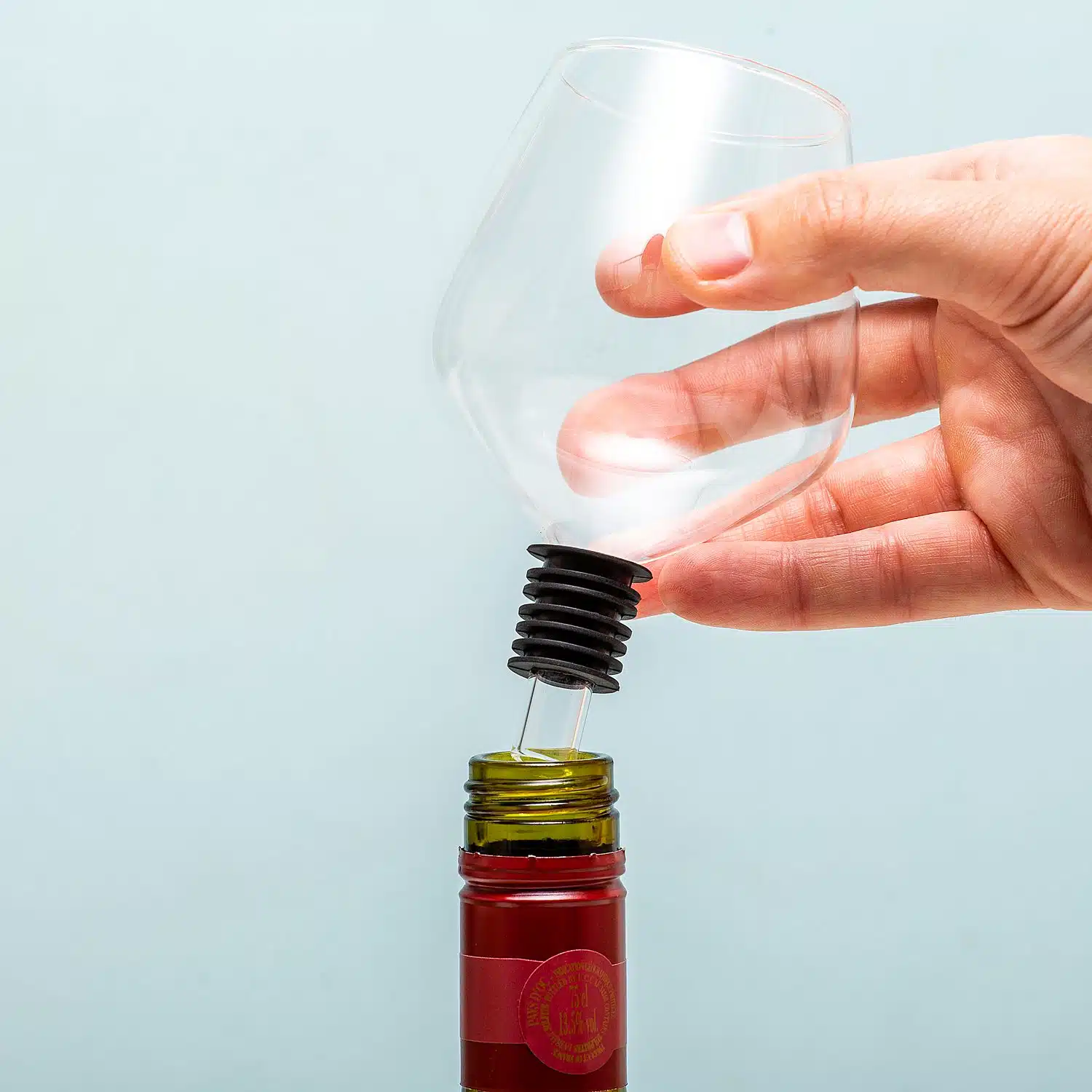 Wijnglas decanteerder