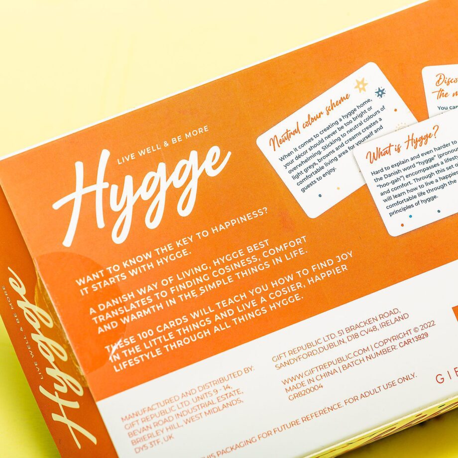 Hygge Lifestyle kaarten