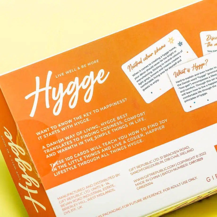 Hygge Lifestyle kaarten