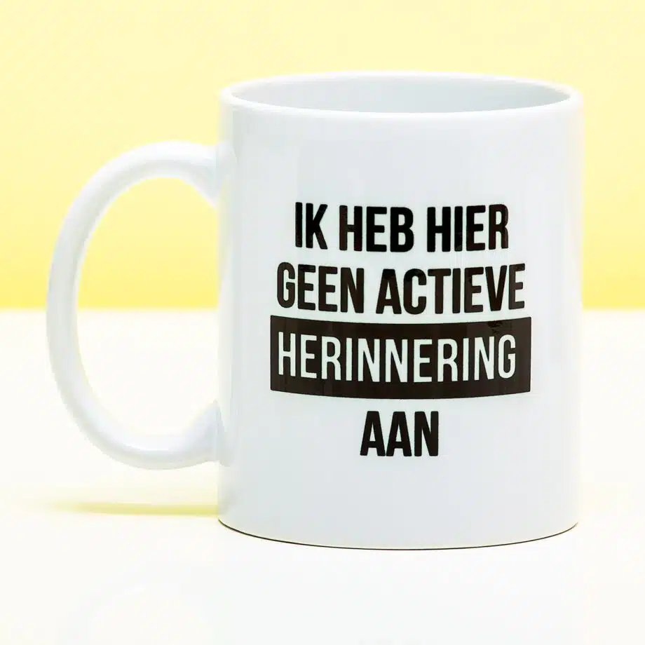 Mok Actieve herinnering