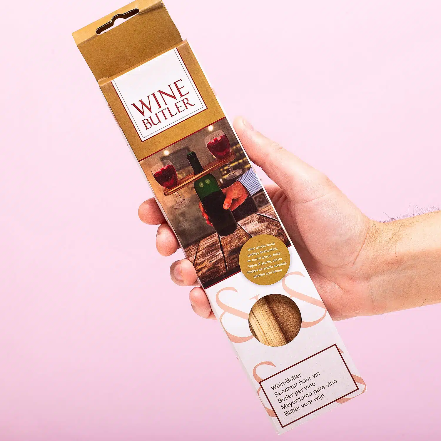 Wijnserveerder voor wijnfles en glazen