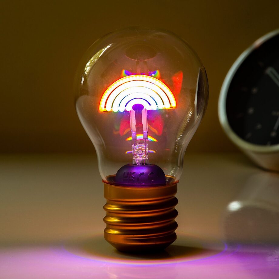 Oplaadbare LED filament lamp