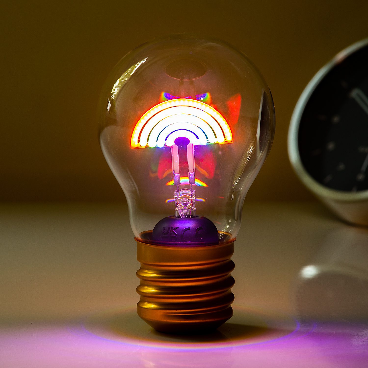 Oplaadbare LED Filament Lamp - Regenboog