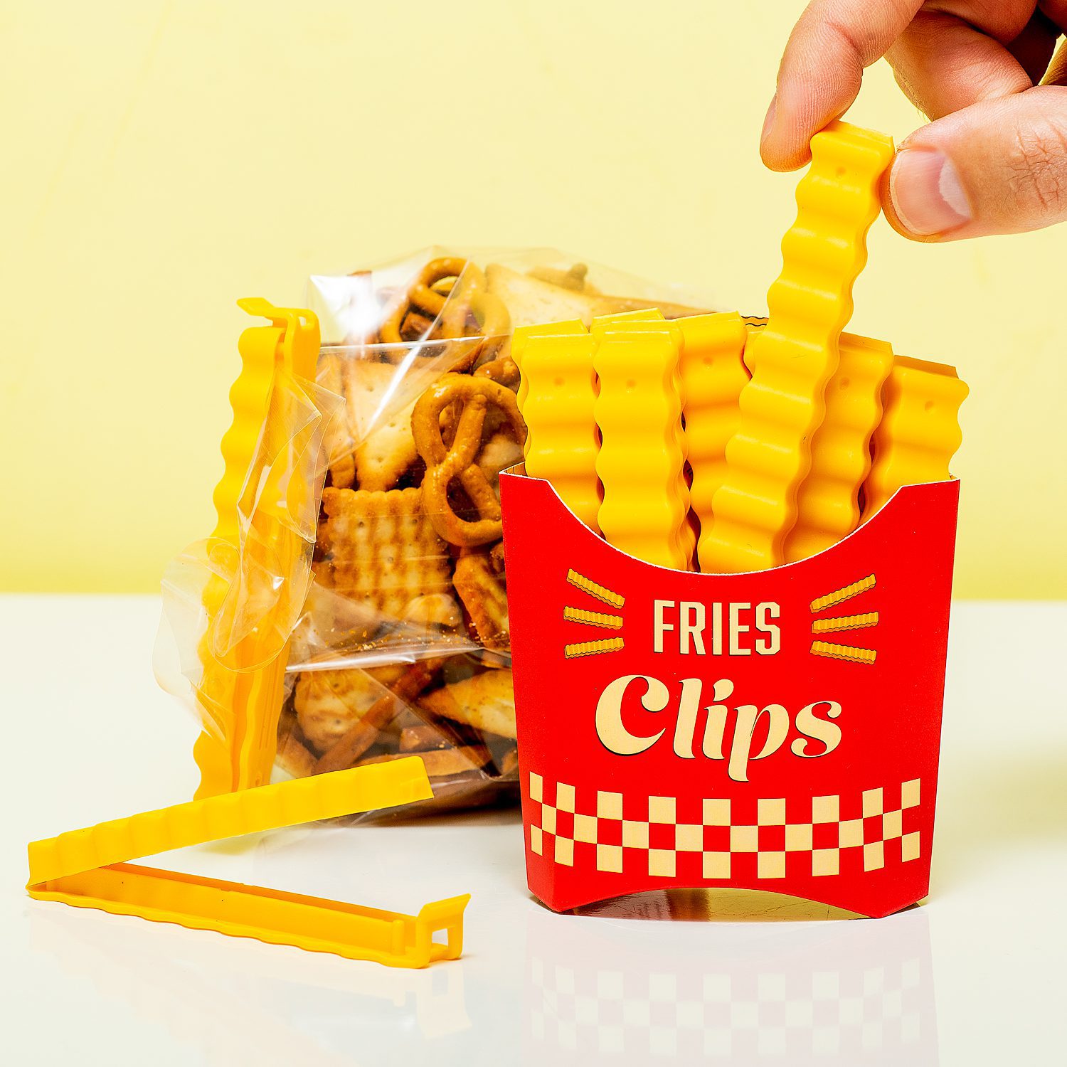 Fries Afsluitclips (set Van 12)