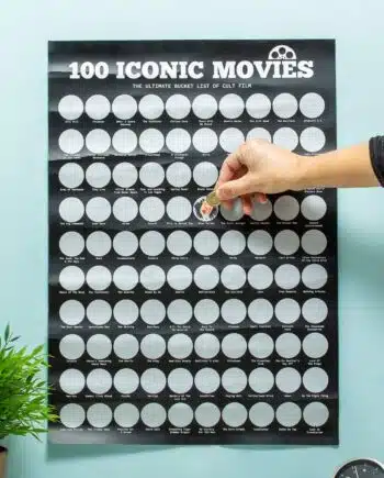 100 Iconic movies krasposter