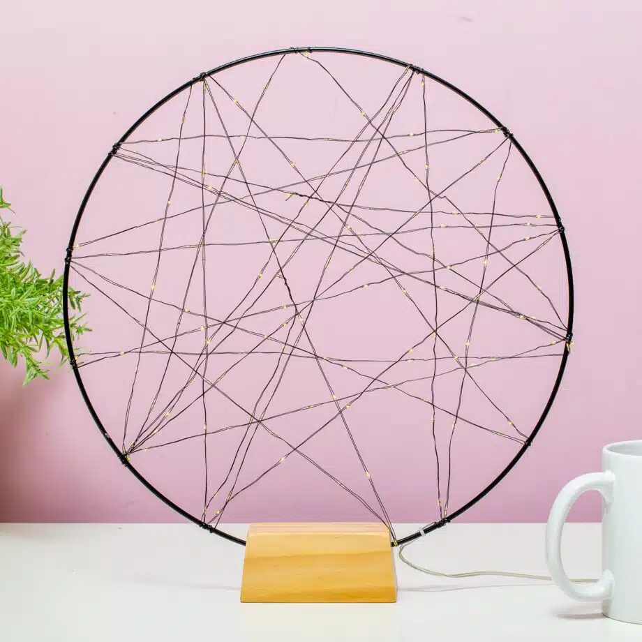 Dreamcatcher lamp