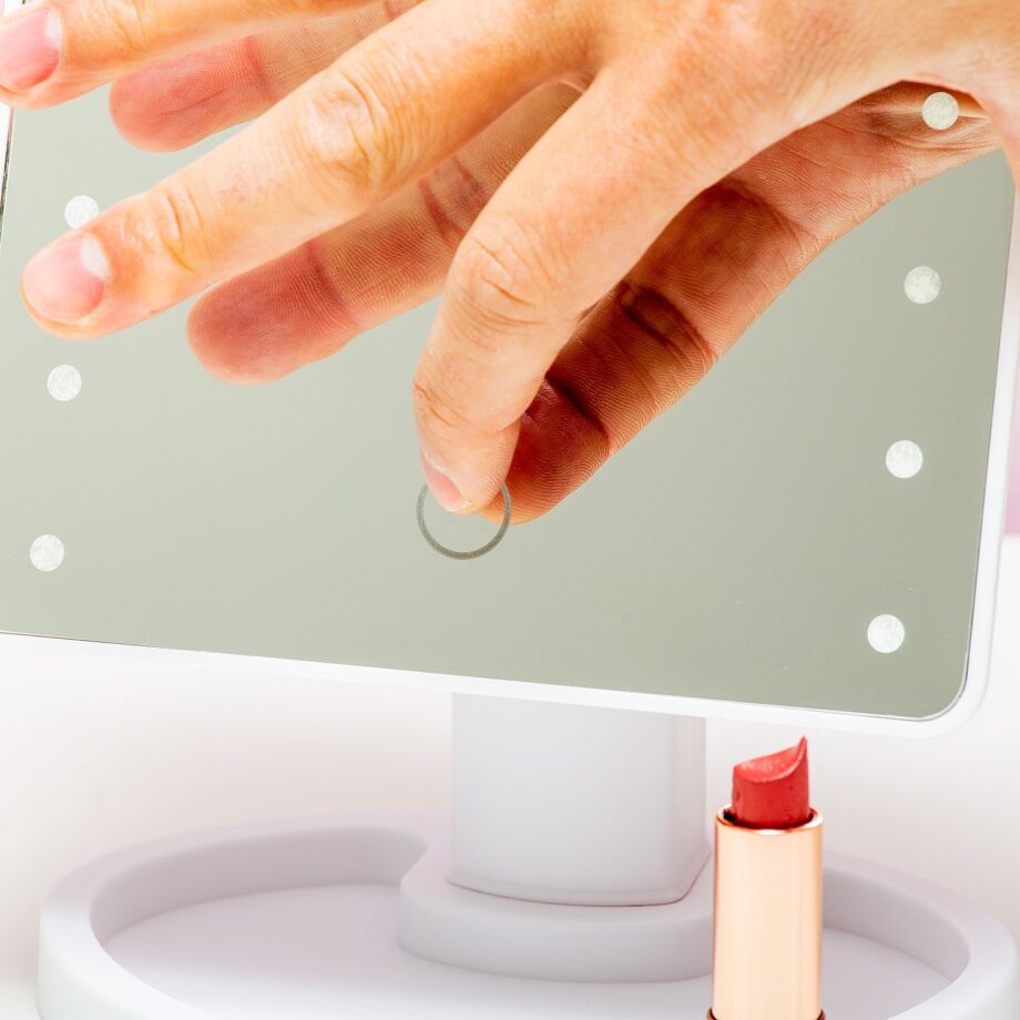 Make-up spiegel met verlichting