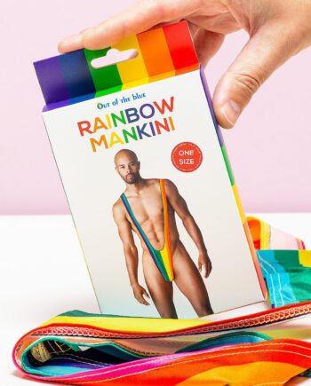 Regenboog mankini
