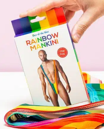 Regenboog mankini