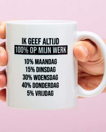 Mok Ik geef altijd 100%