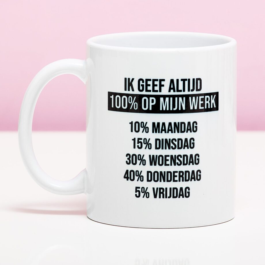 Mok Ik geef altijd 100%
