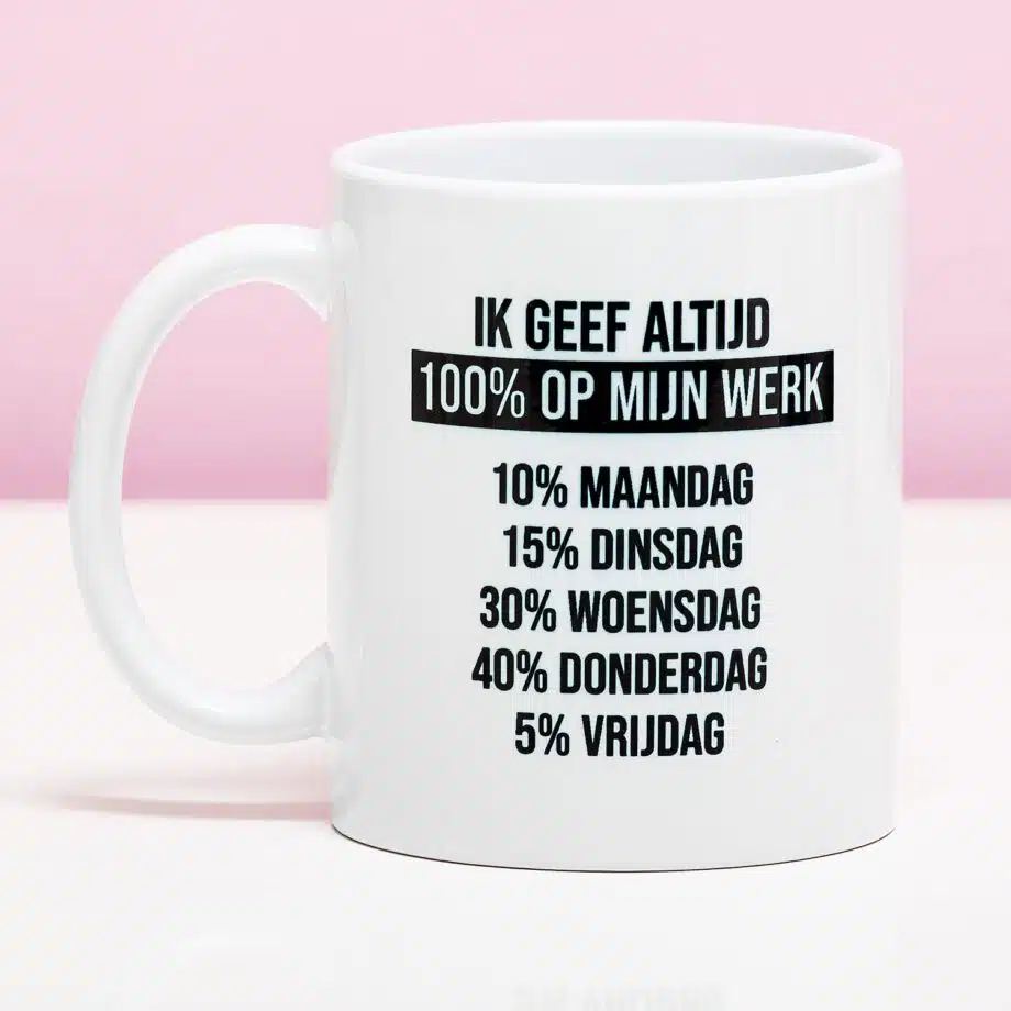 Mok Ik geef altijd 100%
